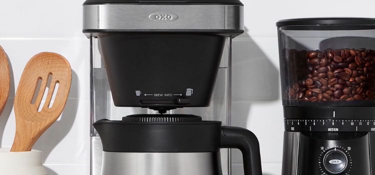 Clean OXO Coffee Maker