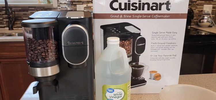 How to Clean Cuisinart Coffee Maker K-Cup Side